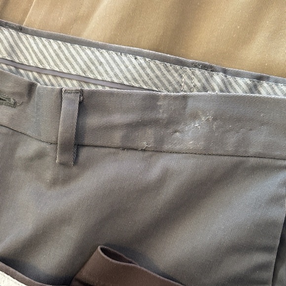 3 Pairs Men's Premium Chino Work Pants - Beige, Gray, Brown 40x29 - Picture 5 of 8